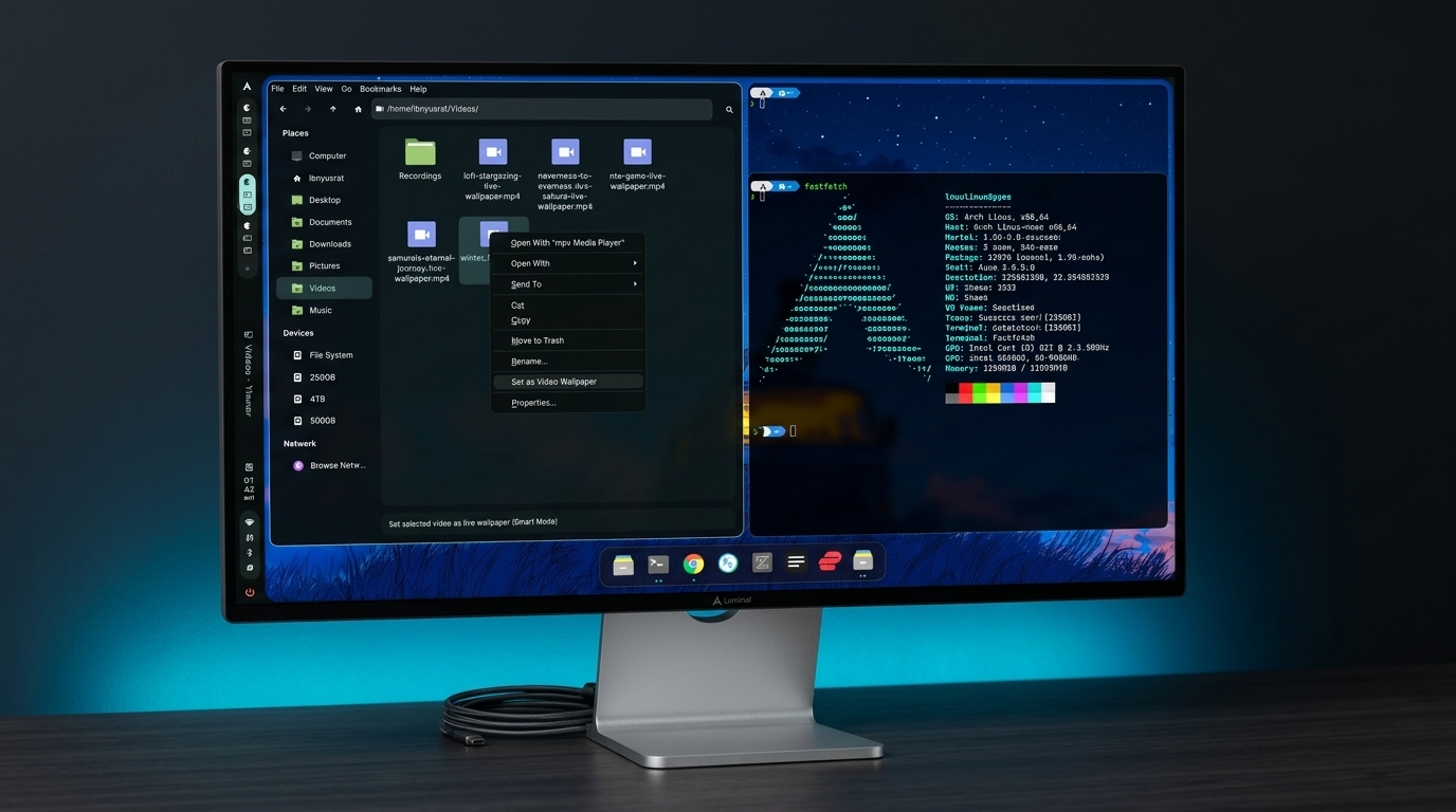 Luminal Linux Desktop Experience